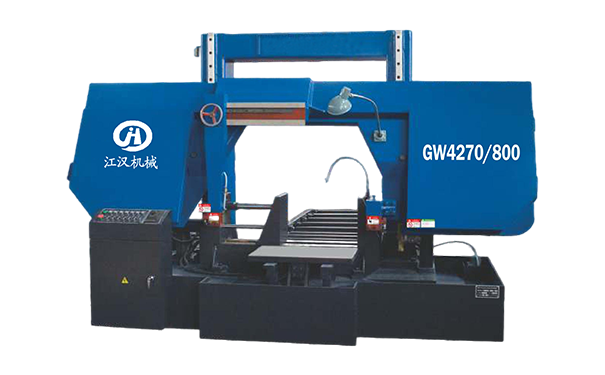 犍为GW4270/800双柱龙门卧式带锯床